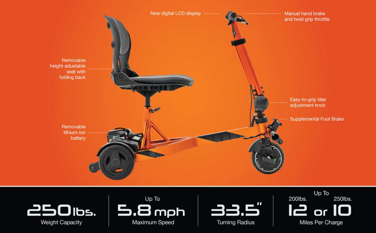 I-Ride 2 3-Wheel Scooter