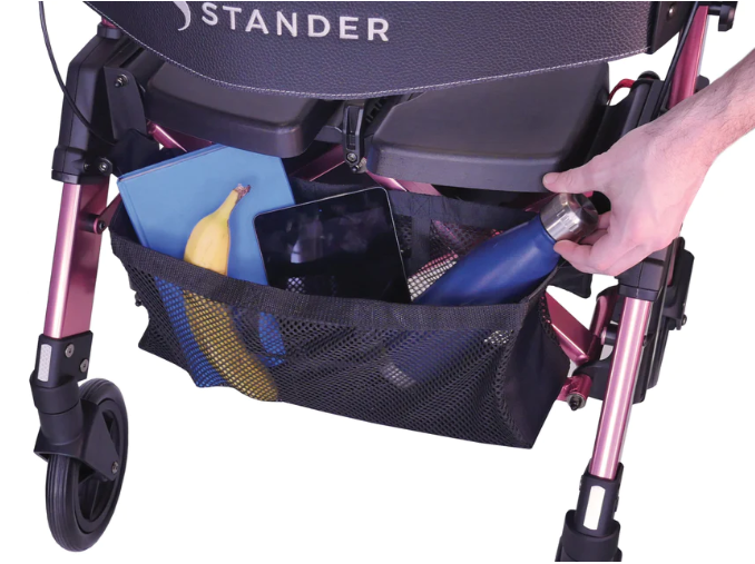 Stander - EZ Fold-N-Go Bariatric Folding Rollator Walker HD
