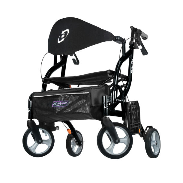 Airgo Fusion Side-Folding Rollator and Wheelchair Combo