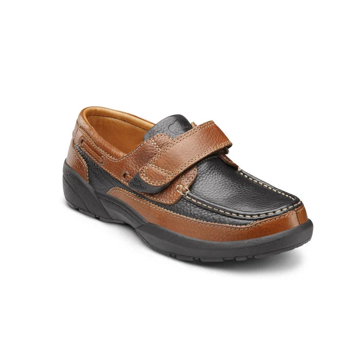 Dr. Comfort - Men’s Casual Boat Shoe - Orthopedic Shoes - Mike - A5500