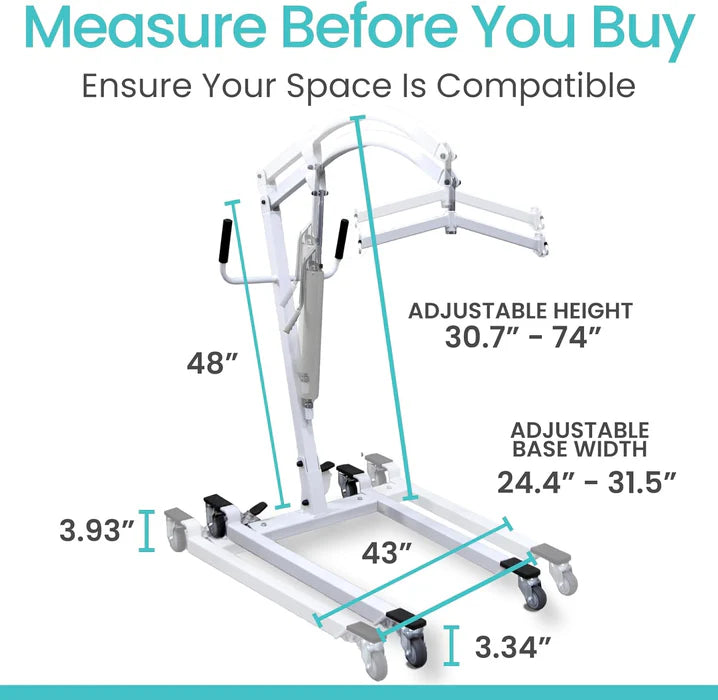 Vive Health - Hydraulic Patient Lift