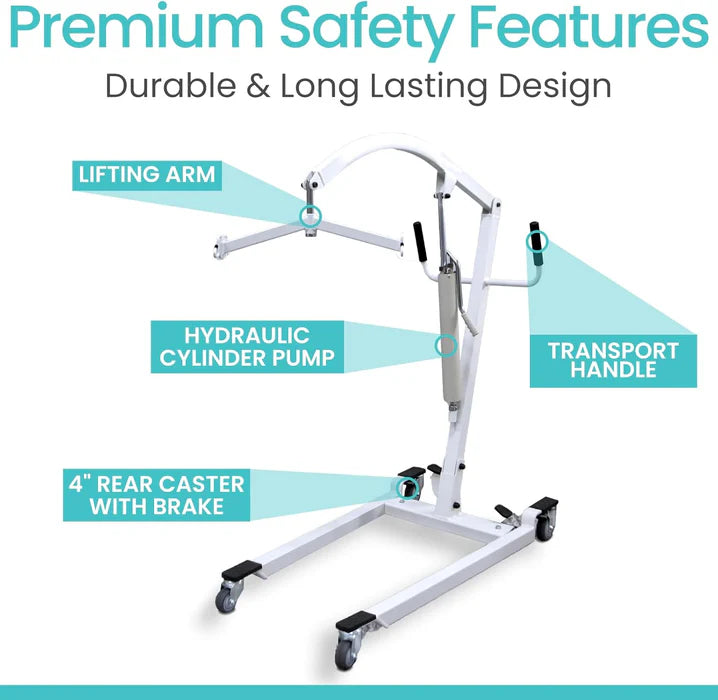 Vive Health - Hydraulic Patient Lift