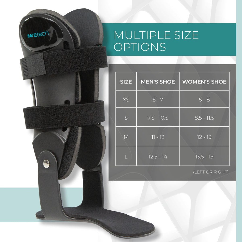 Vive - Coretech - 906 Motion Ankle Brace - Left or Right - X-Small, Small, Medium, or Large
