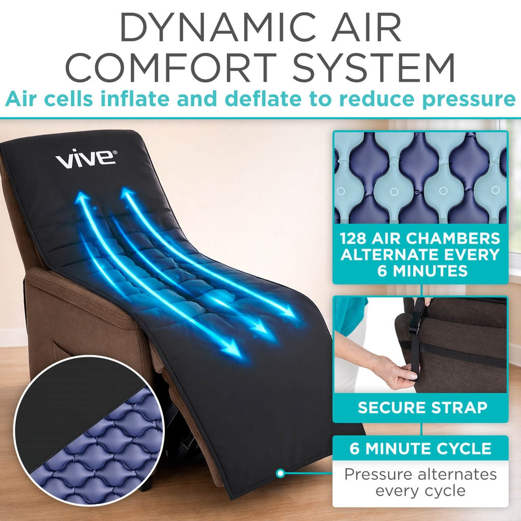 Vive - Pressure Mattress - Alternating Pressure Seat Pad