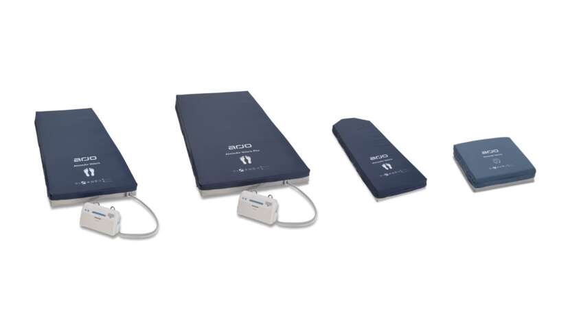 Arjo - AtmosAir Velaris Mattress, Alternating Hybrid Mattress, Instant Set Up, AltoVac Technol, Infection Control Design