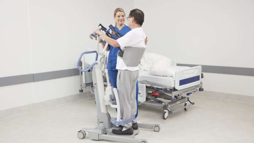 Arjo - Sara Flex Stand Assist, Sit to Stand, Safe Patient Lift, Easier Transfers - No Scale