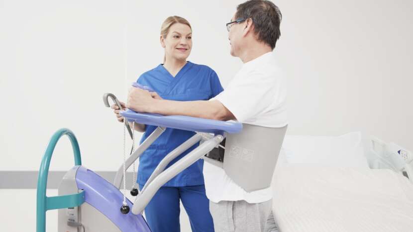 Arjo - Sara Plus Stand Assist, Sit to Stand, Patient Power Lift, Great for Transfers, Balance, and Gait Training, 420 lb limit