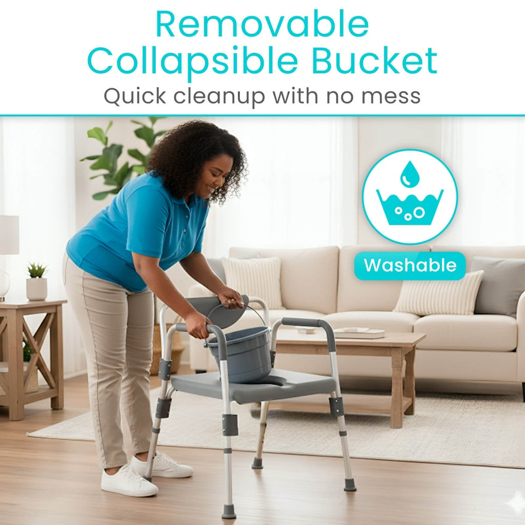 Bariatric 4 in 1 Commode & Shower Chair