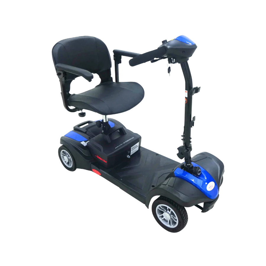 Blue Mini Rider Lite Portable Mobility Scooter