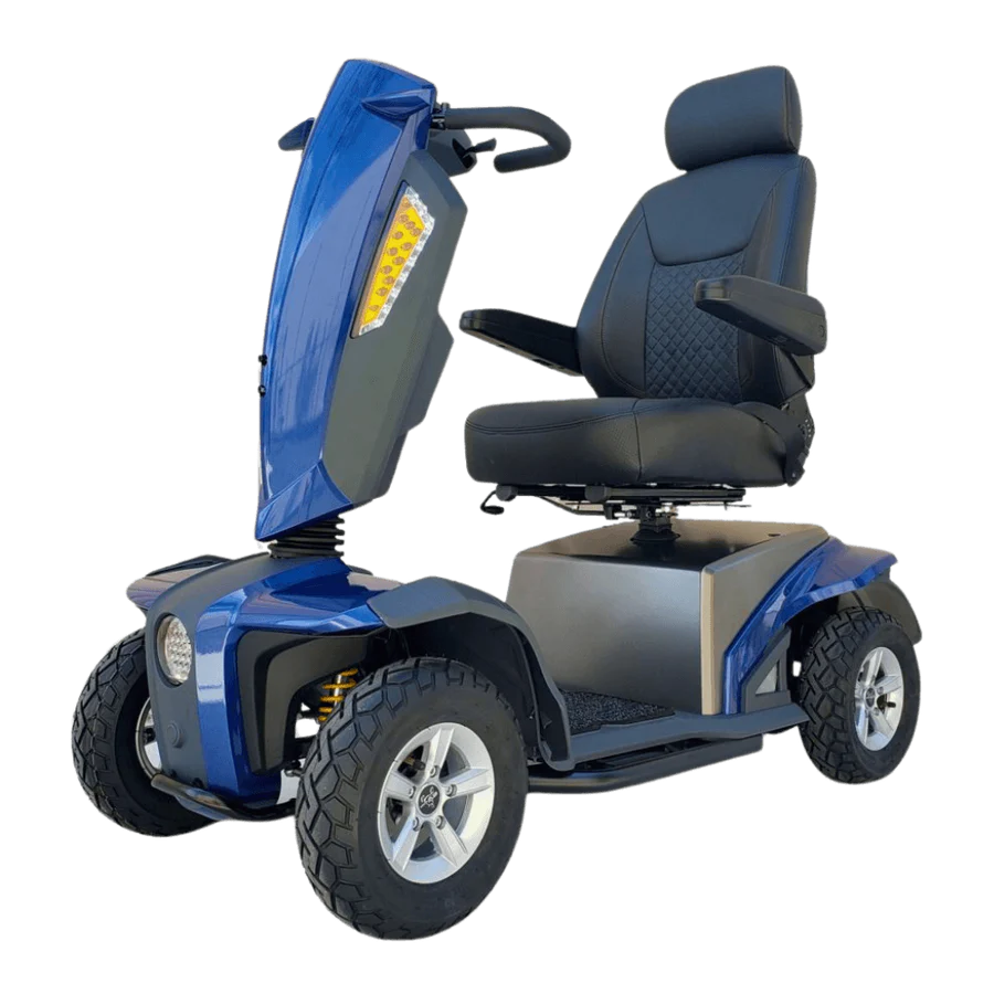VitaXpress All Terrain Outdoor Scooter-Blue