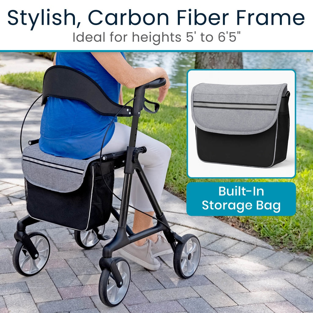 Vive - Rollators - Core Carbon Fiber Rollator 2.0