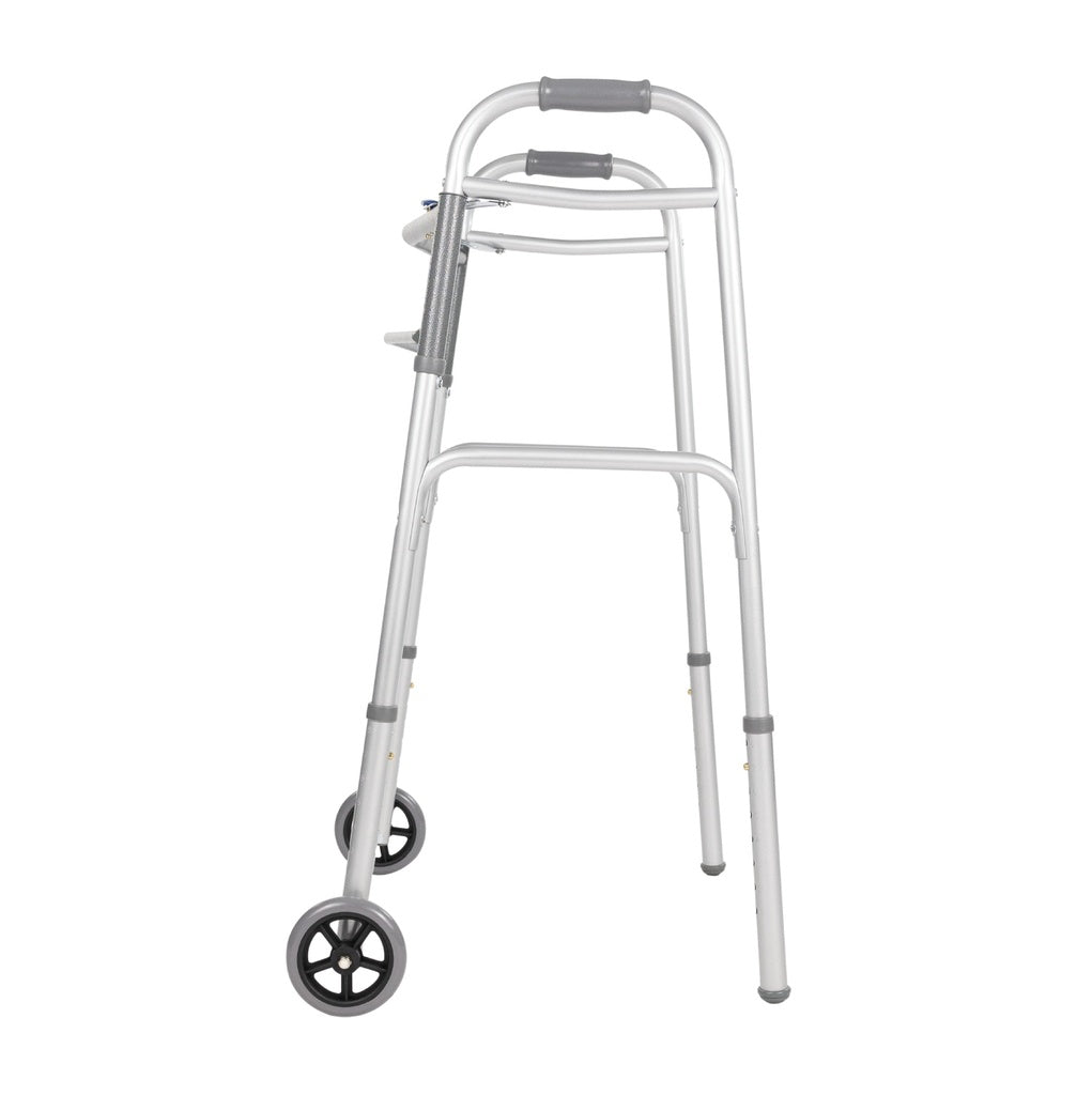 Vive - Core Walker, Folding Walker, Adjustable Wheel Legs, Light Weight & Adjustable