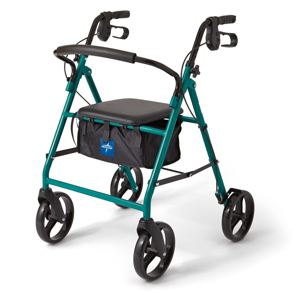 Medline Basic Steel Rollator 6&quot; Wheels