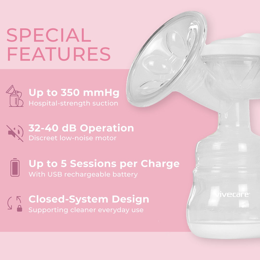 Vive - Breast Pump - Dual Electric Breast Pump - 24mm or 27mm - E0603