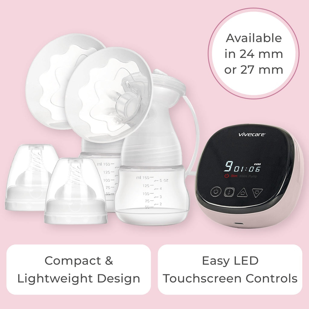Vive - Breast Pump - Dual Electric Breast Pump - 24mm or 27mm - E0603