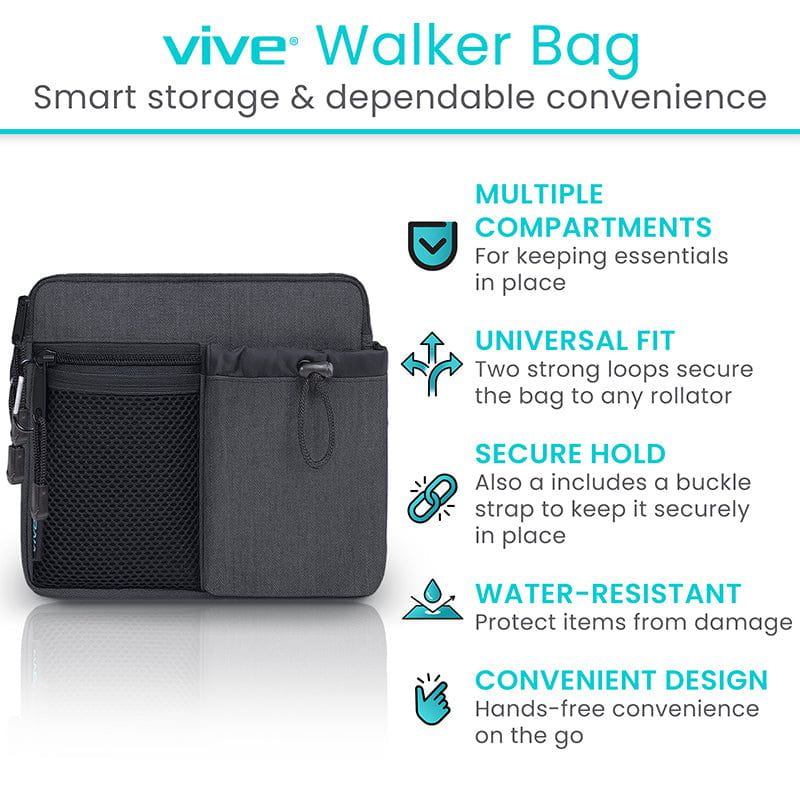 Vive - Accessory - Ergonomic Rollator Bag