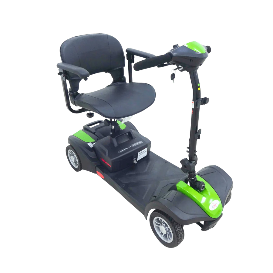Pearl Green- Ev-Rider - Power Scooter - MiniRider Lite Portable Mobility Scooter - 12AH
