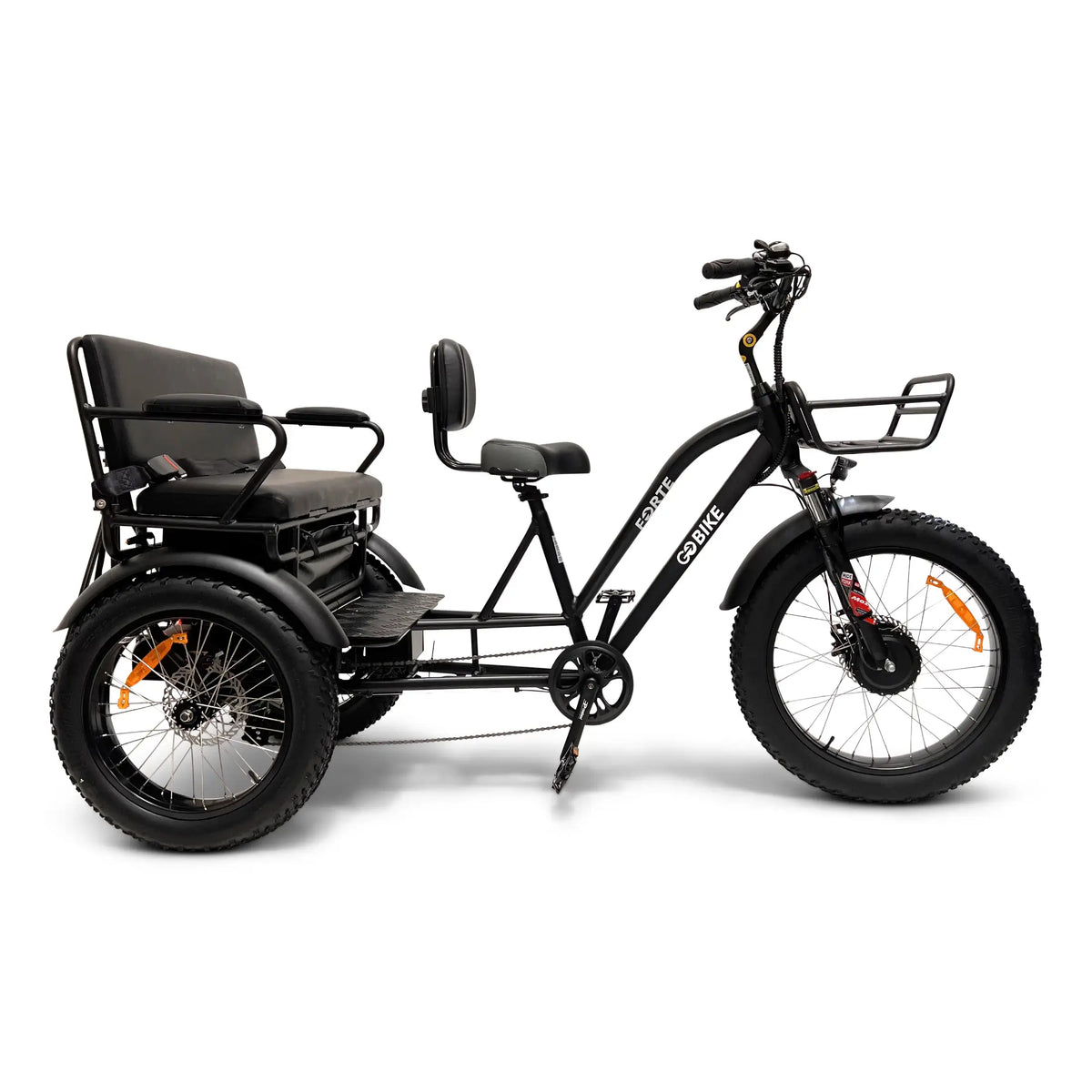 GoBike Forte RS - Electric Tricycle with Rear Seat - Trike