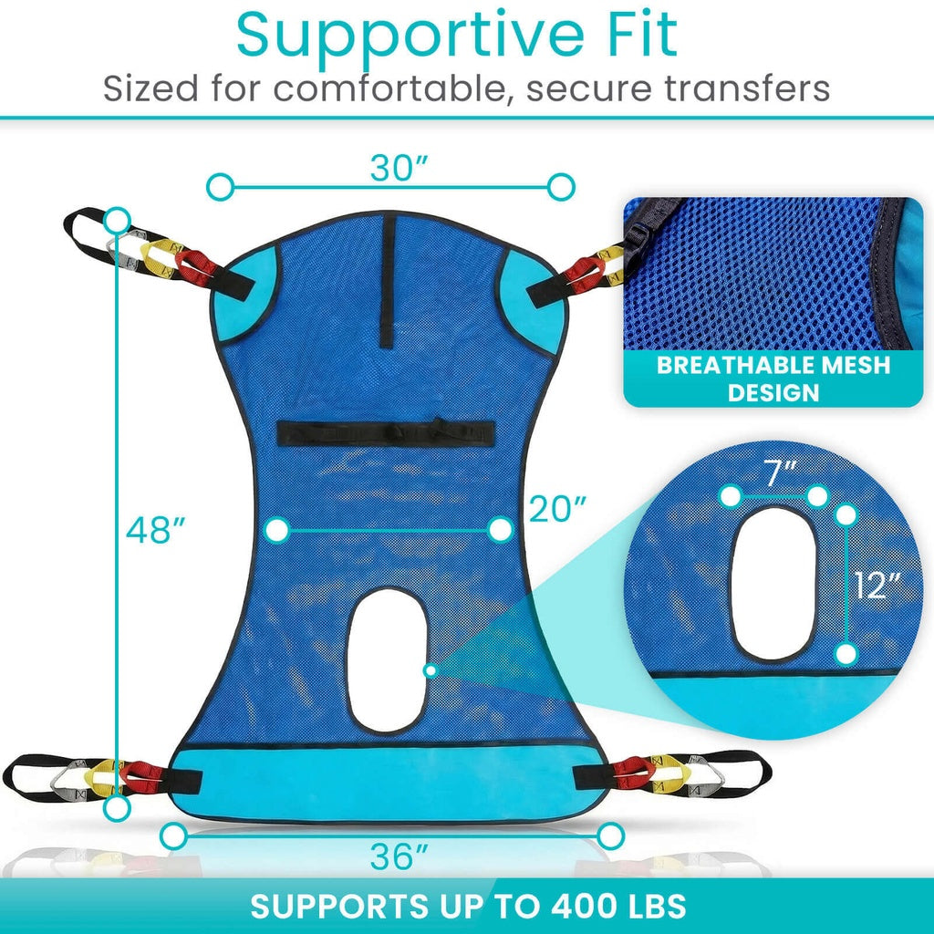 Vive - Hydraulic Patient Lift With, Sling with Opening, or Without Sling - HCPCS: W/Sling E0630, W/o Sling E0625