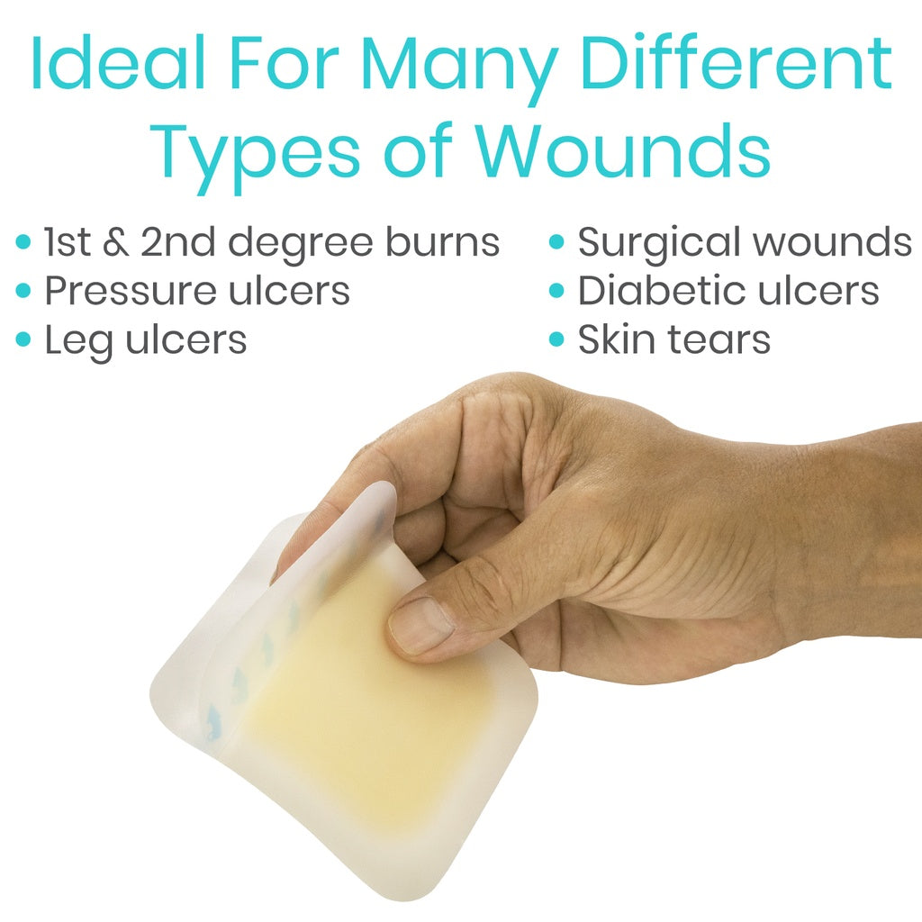 Vive - ViveCare - Dressings - Hydrocolloid Bordered Dressing (Sterile) 4" or 6"