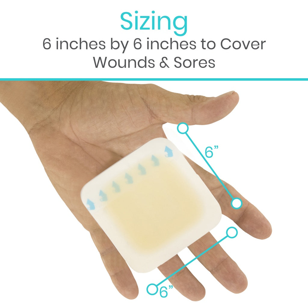 Vive - ViveCare - Dressings - Hydrocolloid Bordered Dressing (Sterile) 4" or 6"