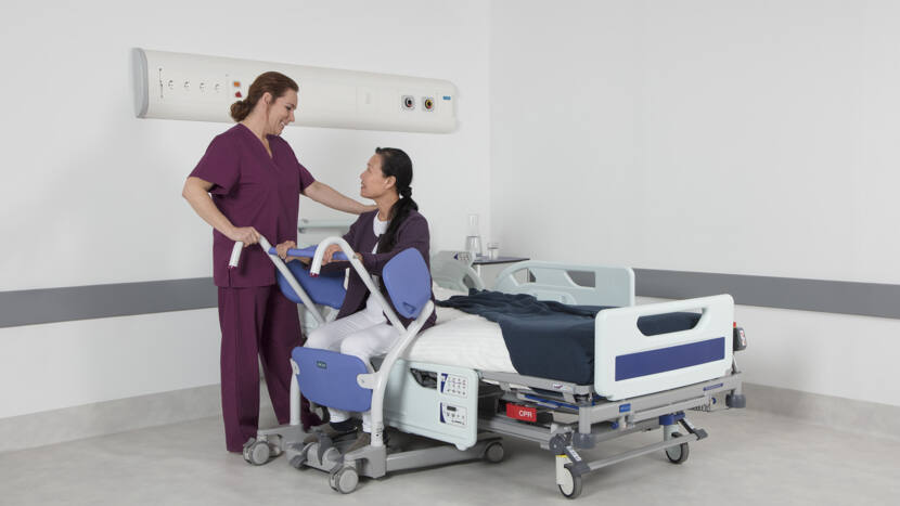 Arjo - Sara Stedy Sit to Stand Assist, Patient Assist, 400 lb Pivoting Seat, Standard or Compact, Transfer Aid