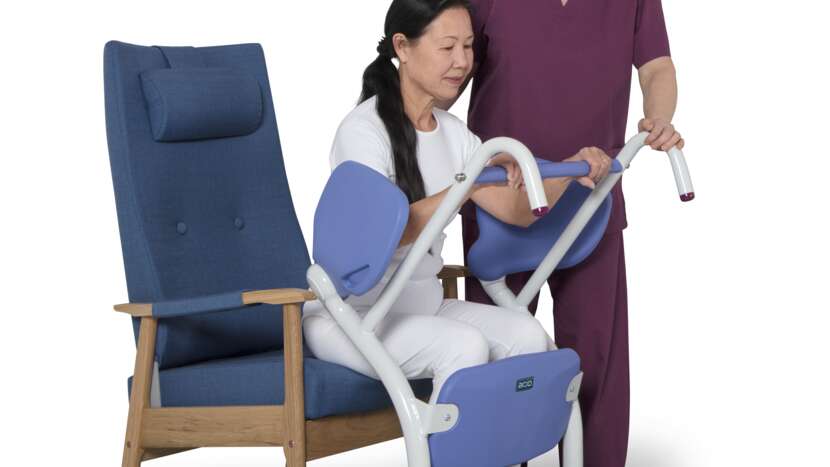 Arjo - Sara Stedy Sit to Stand Assist, Patient Assist, 400 lb Pivoting Seat, Standard or Compact, Transfer Aid