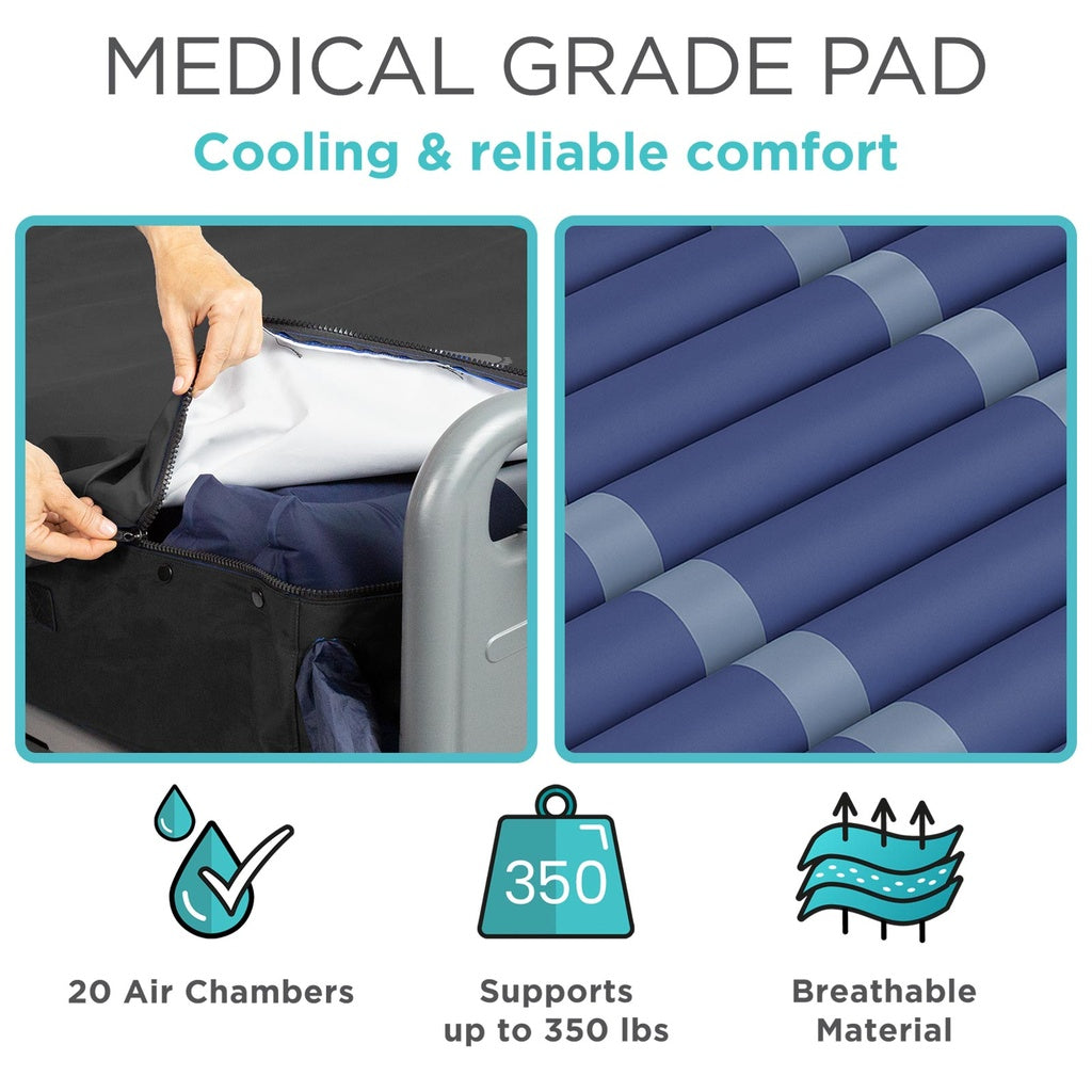 Vive - Low Air Loss Alternating Pressure Mattress 8" Standard