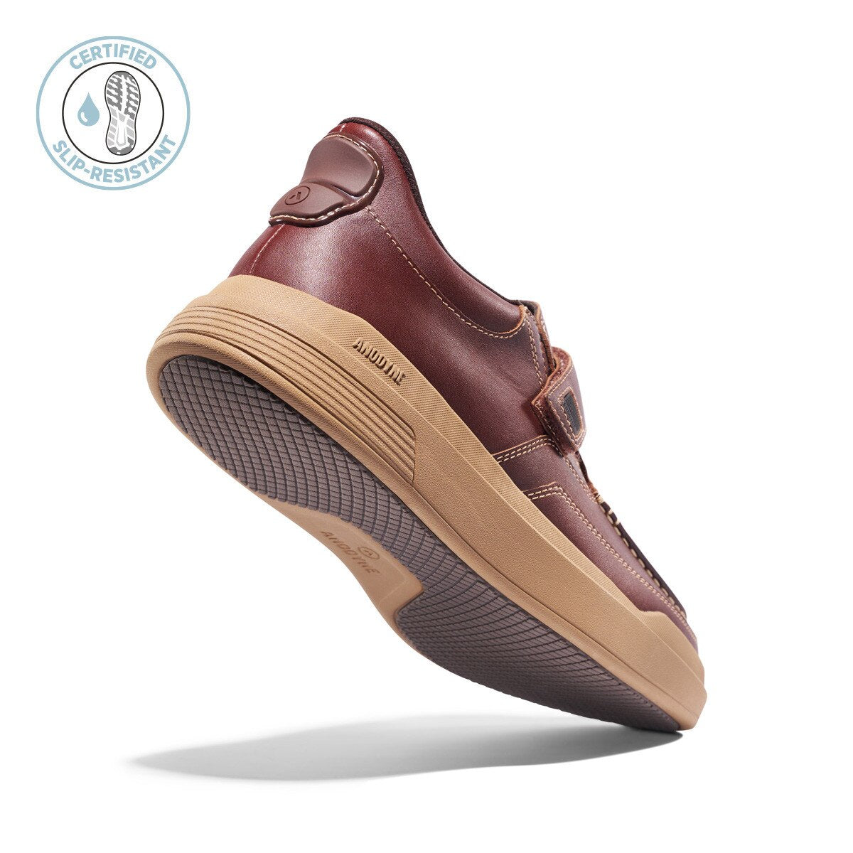 Anodyne - Diabetic Shoes - Hands Free No. 52 Men's Casual Dress Shoes - Black or Whiskey