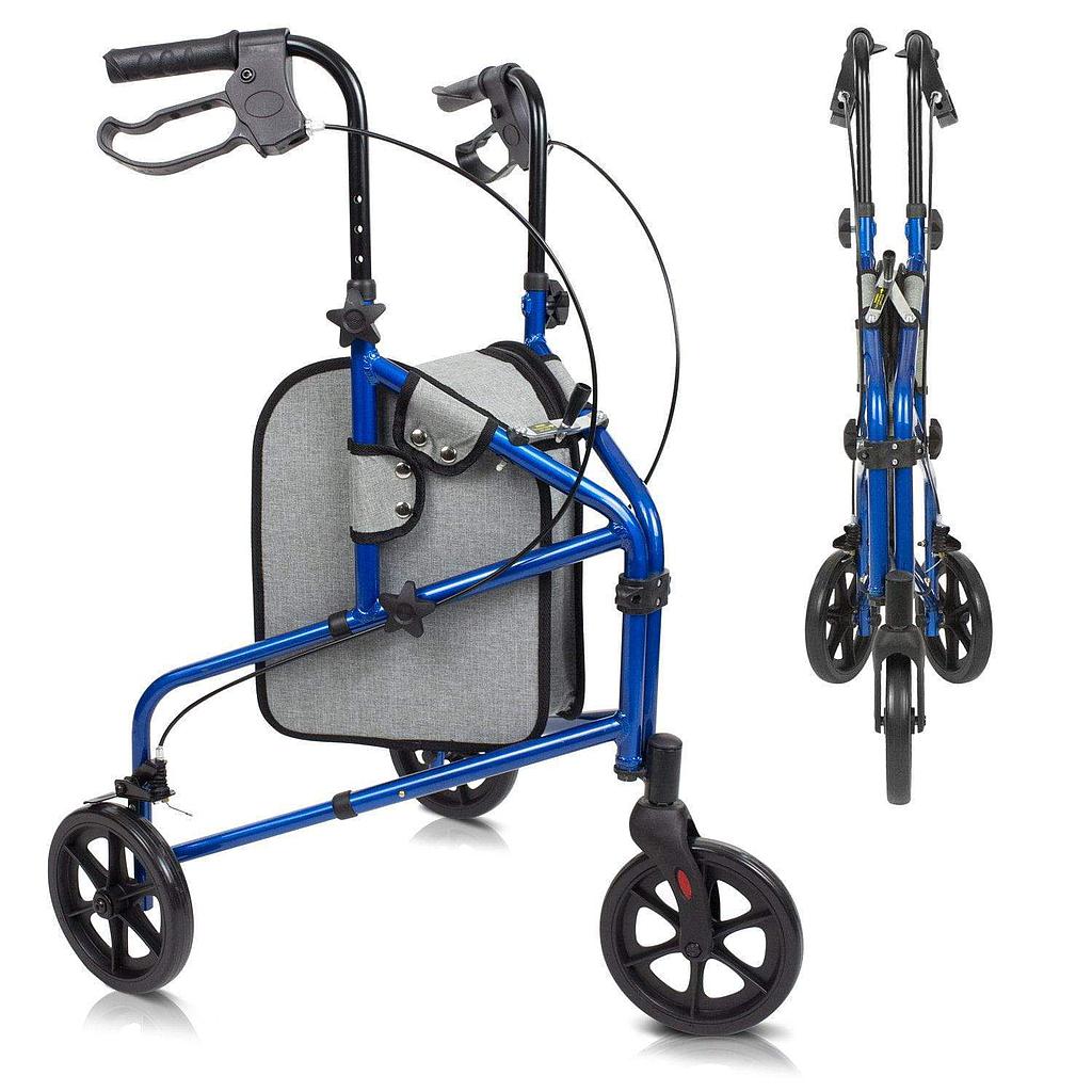 Vive - Rollator - Tri-Rollator - Black, Blue, or Purple