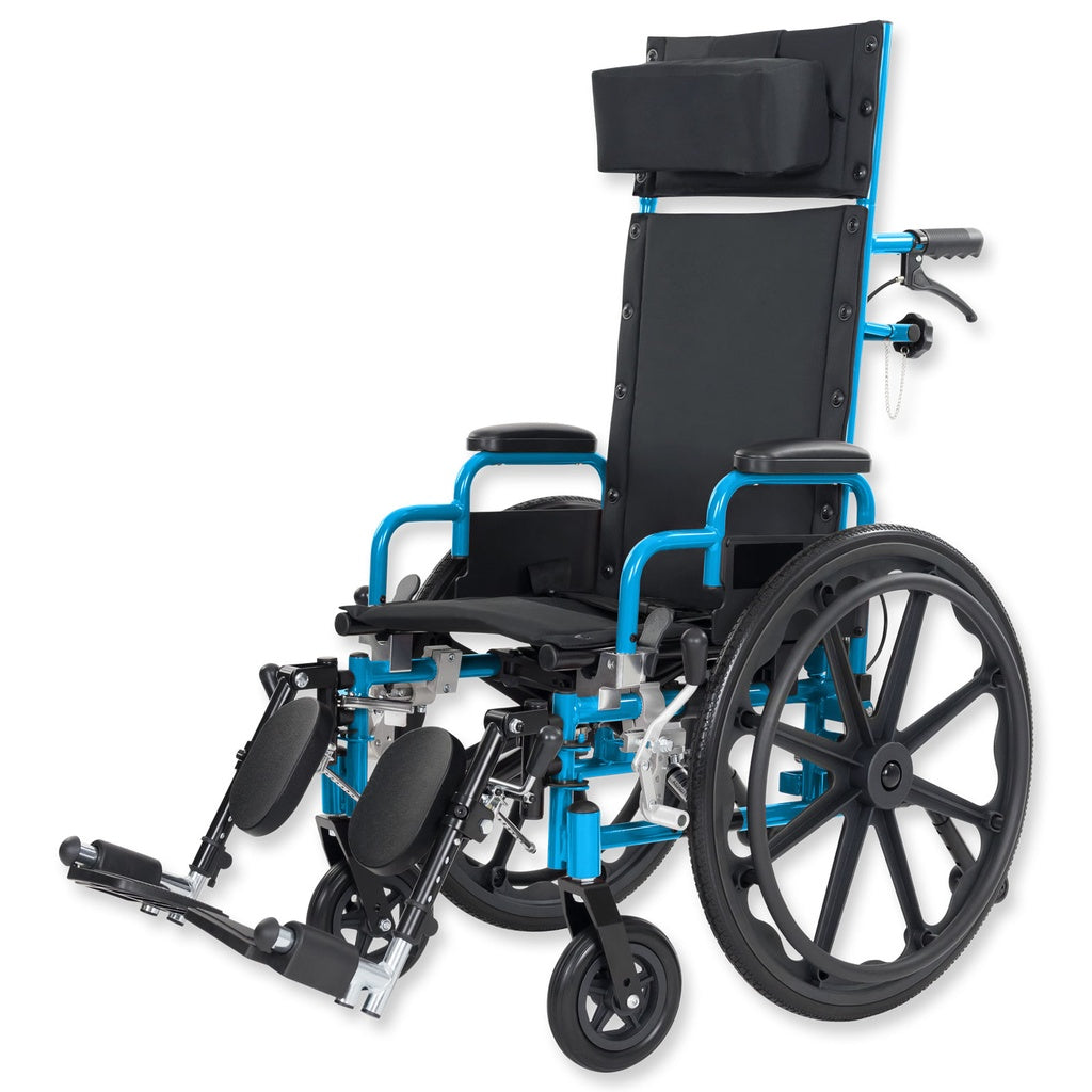 Vive - Pediatric - Reclining Pediatric Wheelchair - 14" 150 lbs