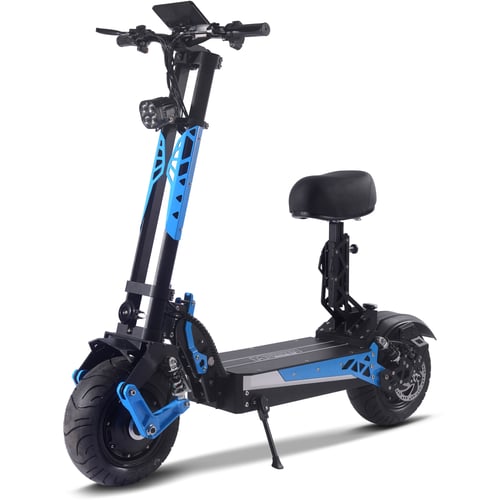 MotoTec - Switchblade 60V 4000W Lithium Electric Scooter