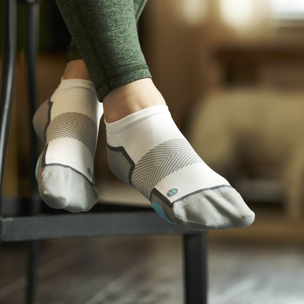 Anodyne - Diabetic Socks - No. 9 No Show Diabetic Sock - Black or White
