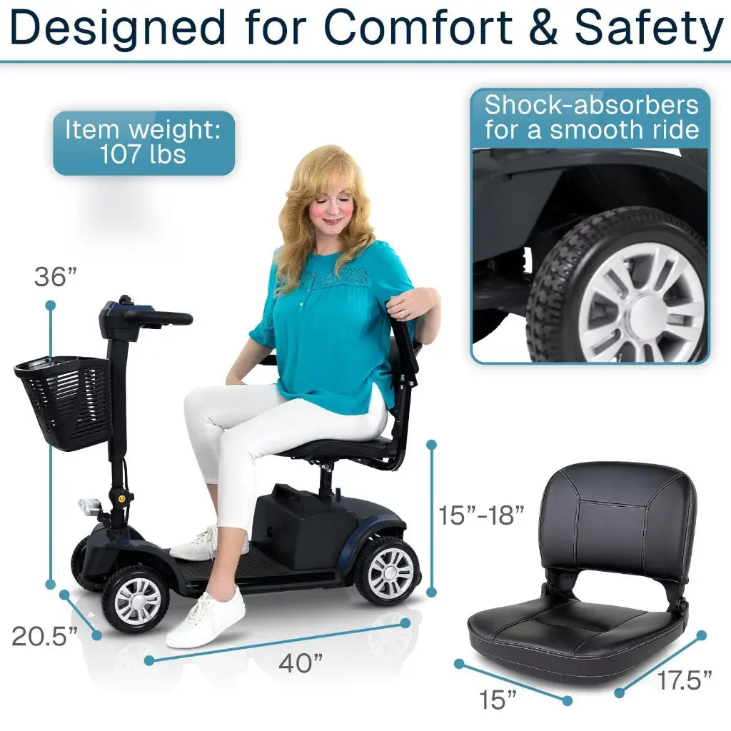 Vive - Scooter - Neptune Mobility Scooter - up to 300lbs