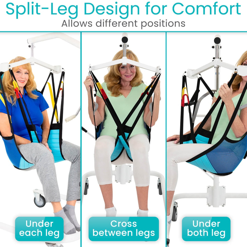 Vive - Patient Lift U-Sling - Small, Medium, Large, or X-Large - HCPCS: E0621