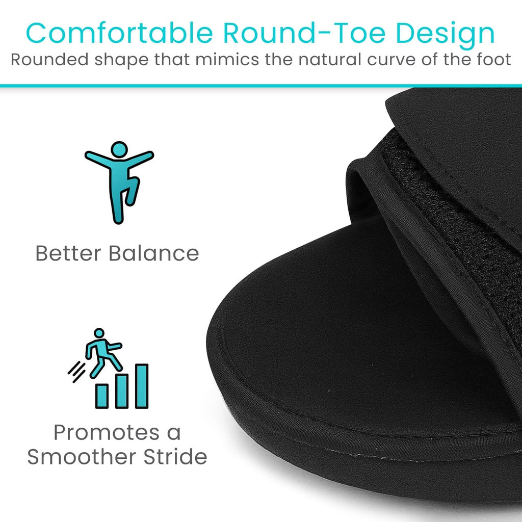 Vive - Brace - Post-Op Shoe Round-Toe - 2X-Small, X-Small, Small, Medium, Large, X-Large, or 2X-Large