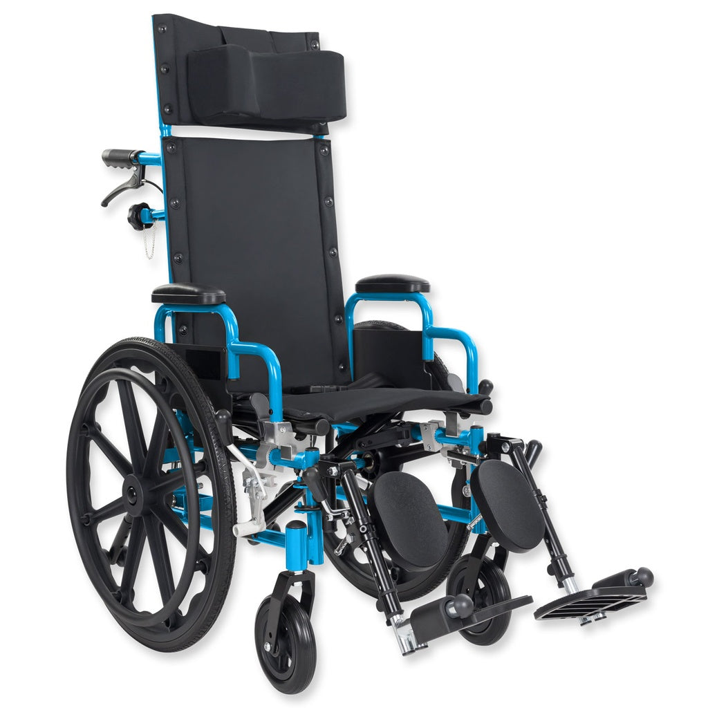 Vive - Pediatric - Reclining Pediatric Wheelchair - 14" 150 lbs