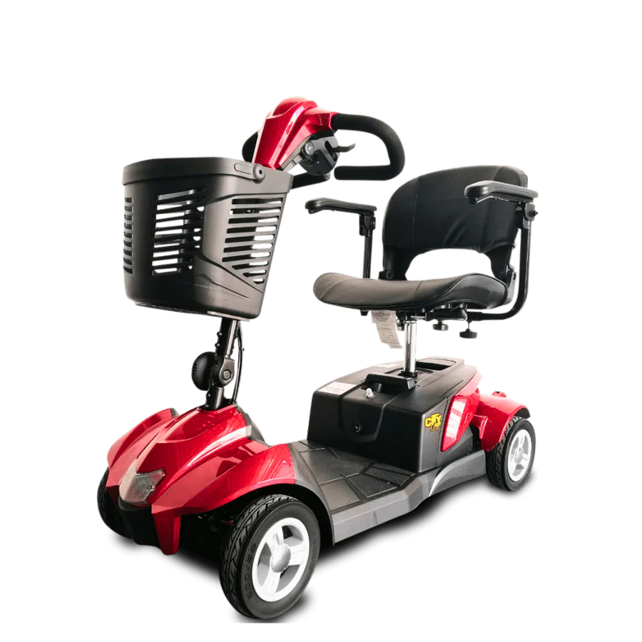 EV Rider - CityCruzer Mobility Scooter - Red -12AH or 20AH