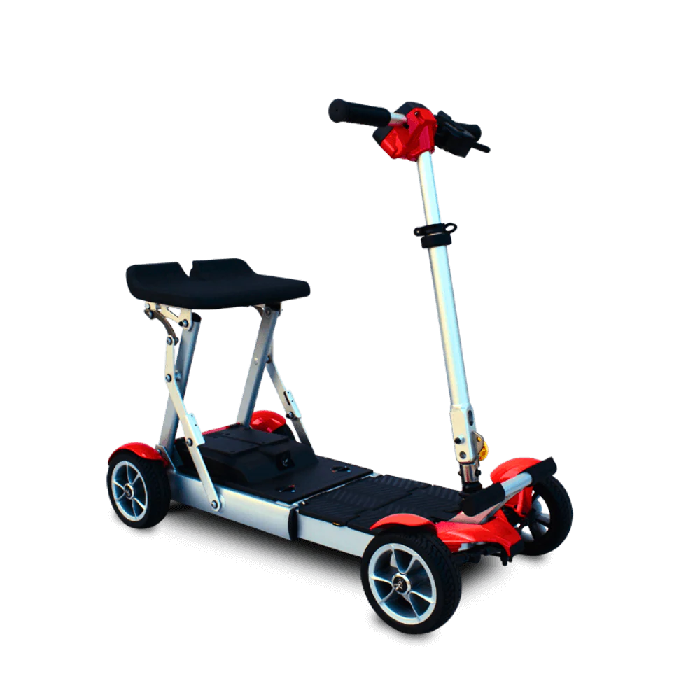 Red - Gypsy Q2 Lightweight Folding Mobility Scooter