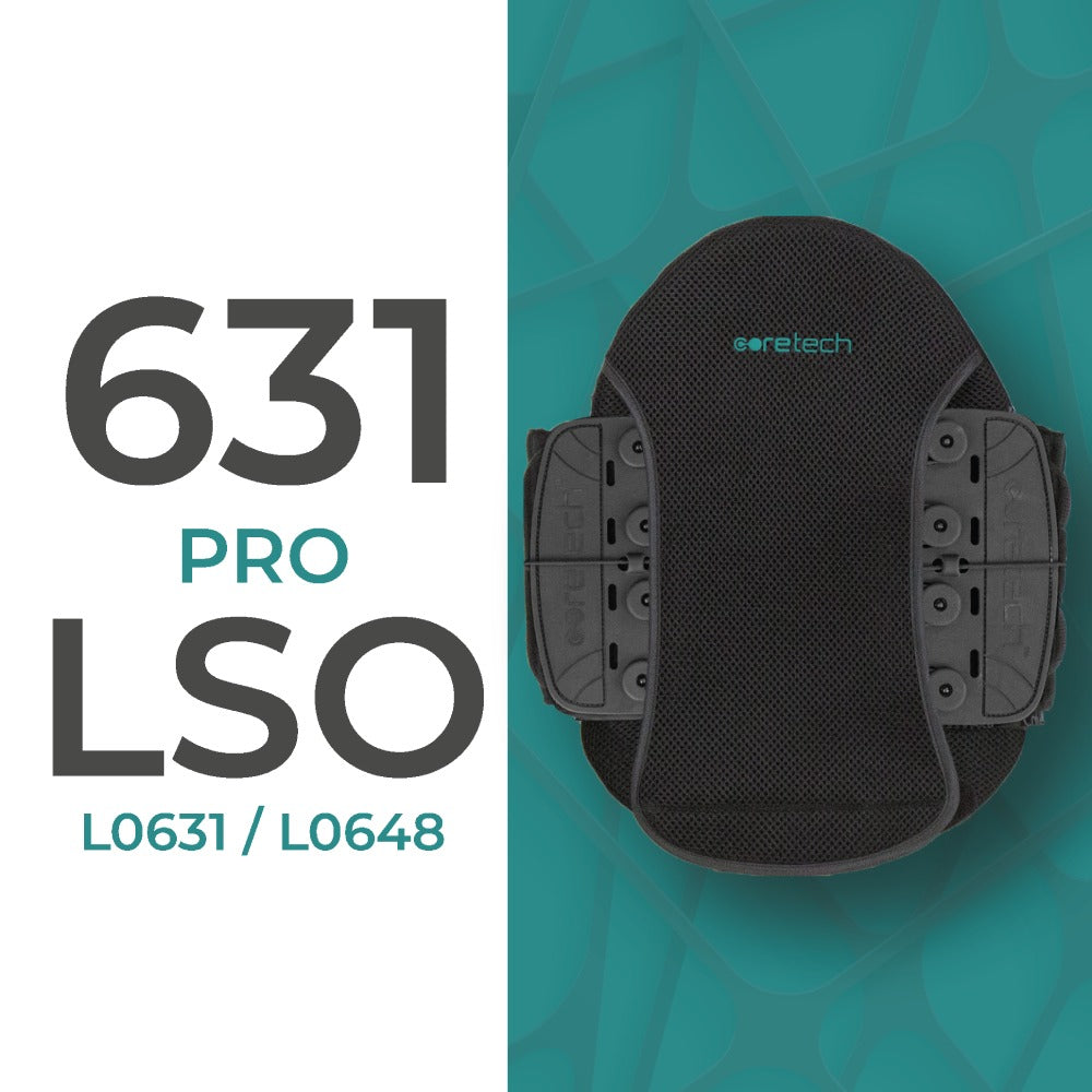 Vive - Coretech - Back Brace 631 LSO - Essential, Pro, or Ultra