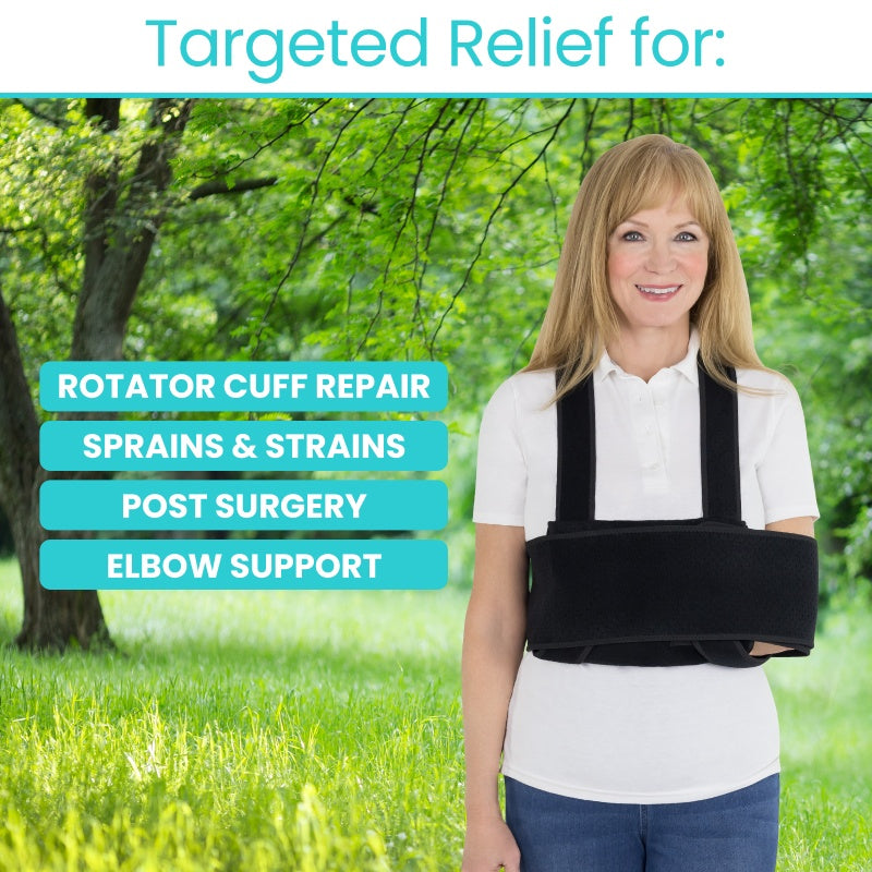 Vive - Compression Therapy - Shoulder Immobilizer - Universal or X-Large - HCPCS: L3670