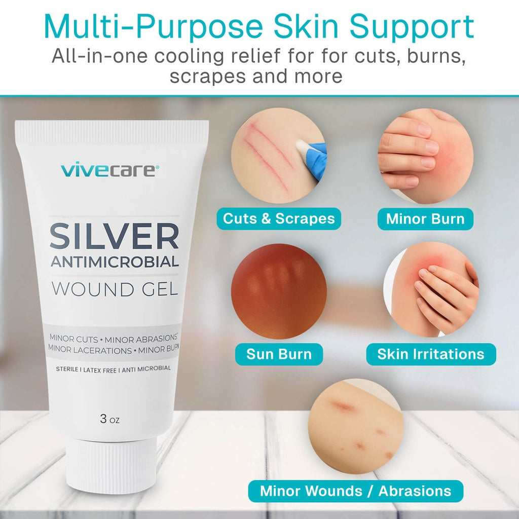 Vive - ViveCare - Ointments & Gels - Silver Antimicrobial Wound Gel