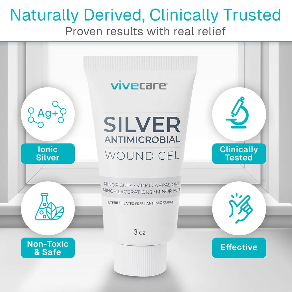 Vive - ViveCare - Ointments & Gels - Silver Antimicrobial Wound Gel