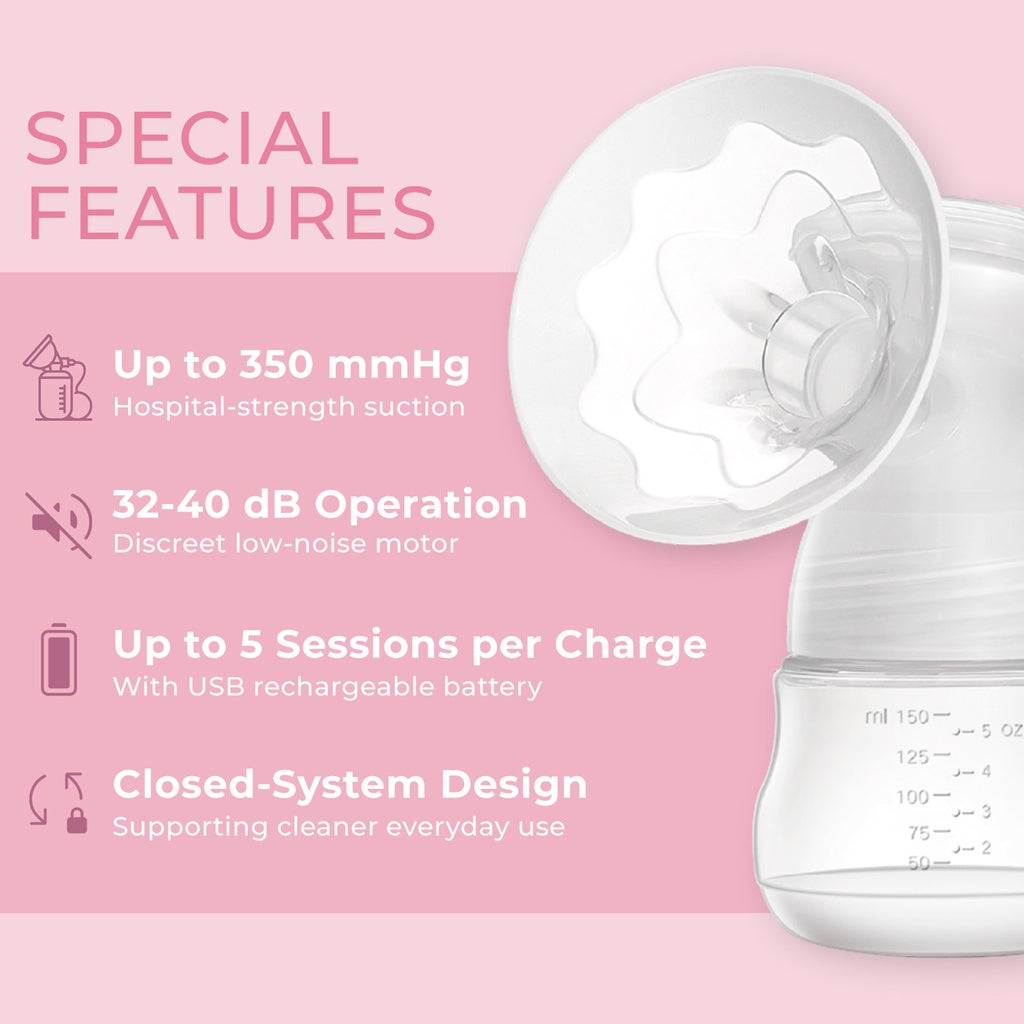 Vive - Breast Pump - Single Electric Breast Pump - E0603