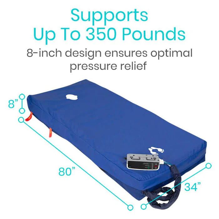 Vive Health - 8&quot; Alternating Pressure Mattress