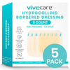 Vive - ViveCare - Dressings - Hydrocolloid Bordered Dressing (Sterile) 4" or 6"