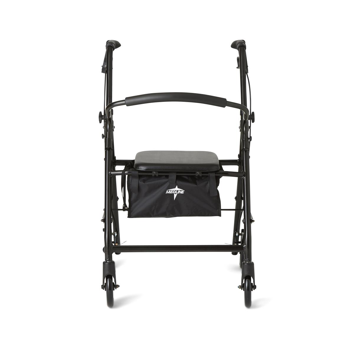 Medline Basic Steel Rollator 6&quot; Wheels