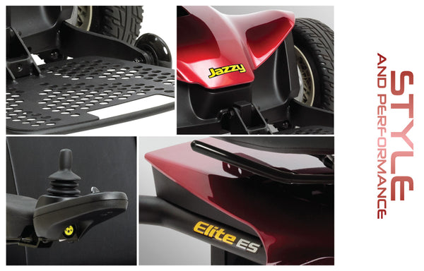 Pride - Jazzy Elite ES - Power Chair - HCPCS Code: Group 2: Standard ...