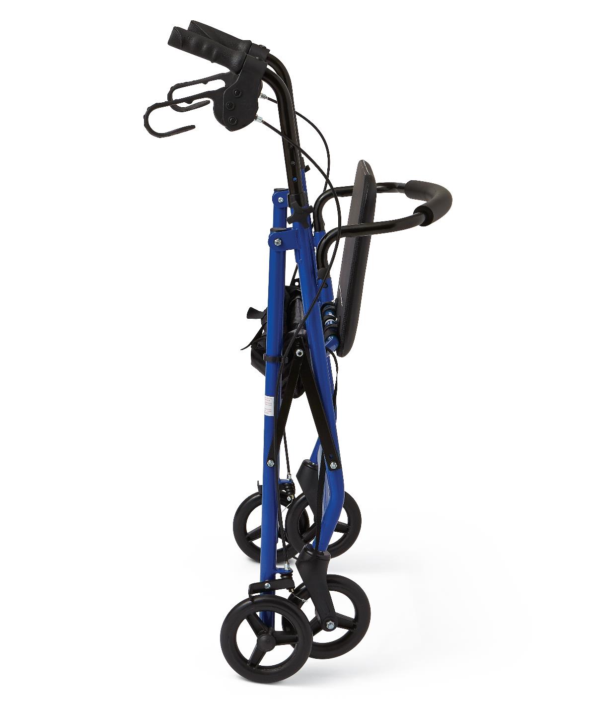 Medline Basic Steel Rollator with 8&quot; Wheels