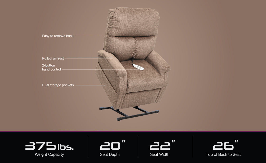 Pride - Essential Lift Chair - Lift Recliner